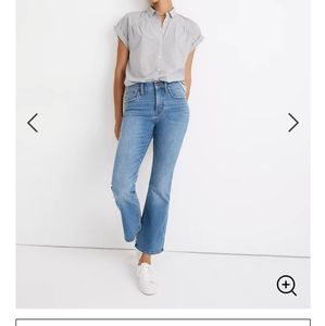 Madewell Cali demi boot 28T jeans